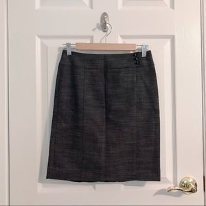 Ann Taylor Petite Black Classic Pencil Skirt